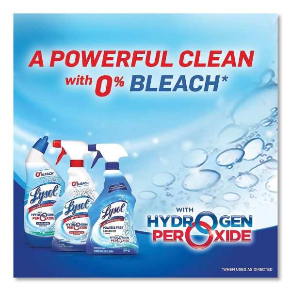 Bathroom Cleaner with Hydrogen Peroxide, Cool Spring Breeze, 22 oz Trigger Spray Bottle, 12 Carton Fashion - Image 3