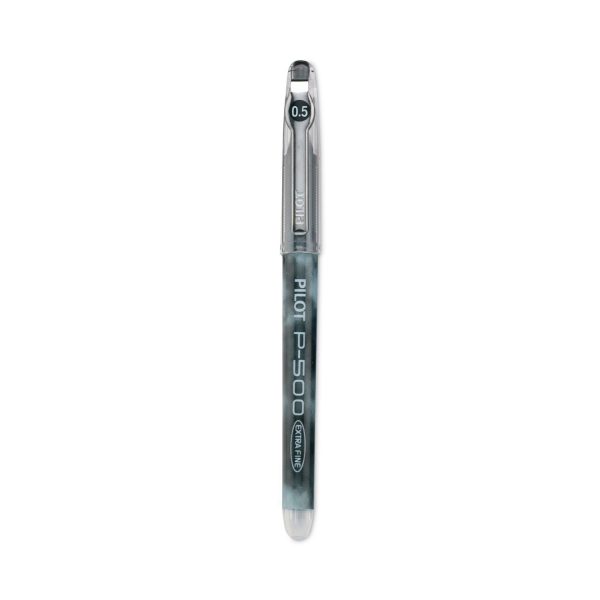 Precise P-500 Gel Pen, Stick, Extra-Fine 0.5 mm, Black Ink, Black Barrel, Dozen Discount - Image 5