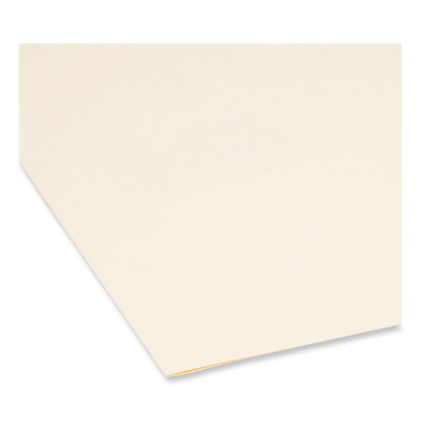 Reinforced Tab Manila File Folders, 1 3-Cut Tabs: Right Position, Legal Size, 0.75  Expansion, 11-pt Manila, 100 Box For Discount - Image 4