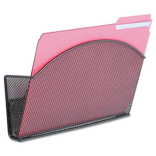Onyx Magnetic Mesh Panel Accessories, Single File Pocket, 13 x 4.25 x 7.25, Black Cheap