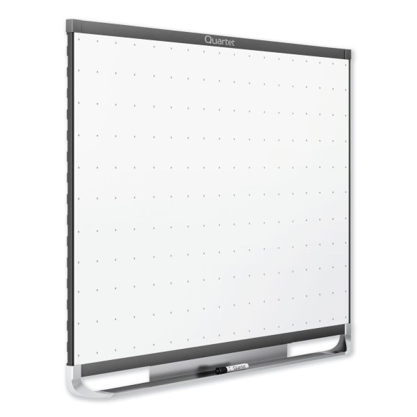 Quartet Prestige 2 Total Erase Magnetic Whiteboard - 96  (8 ft) Width x 48  (4 ft) Height - White Surface - Graphite Frame - Horizontal - Magnetic - 1 Each Hot on Sale