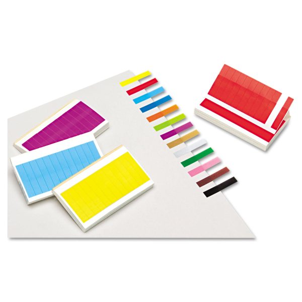 Removable Reusable Page Flags, 13 Assorted Colors, 240 Flags Pack Discount