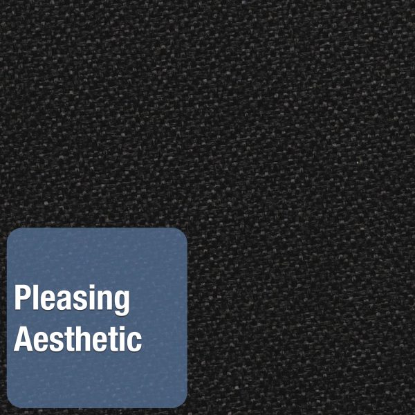 Oval Office Fabric Bulletin Board, 36 x 24, Black Surface For Cheap - Image 4