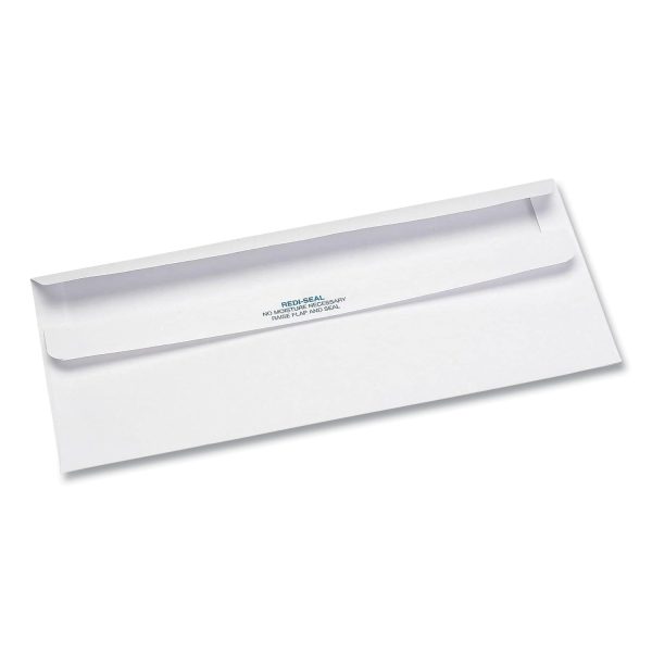 Redi-Seal Security-Tint Envelope, Address Window, #10, Commercial Flap, Redi-Seal Closure, 4.13 x 9.5, White, 500 Box Fashion - Image 2