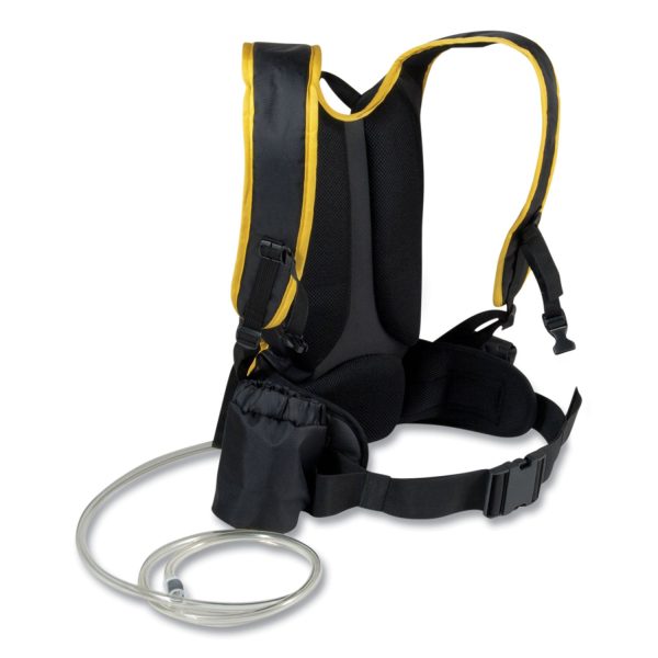 Flow Finishing System, 18  Wide Nylon Head, 56  Yellow Plastic Handle Supply - Image 3