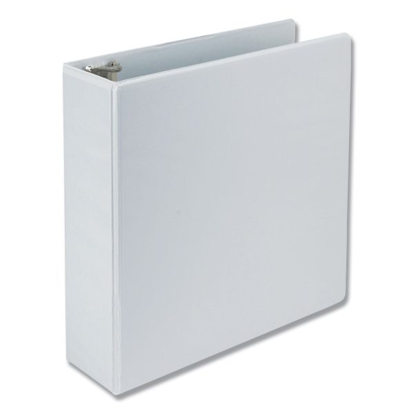 Earth s Choice Plant-Based D-Ring View Binder, 3 Rings, 3  Capacity, 11 x 8.5, White Online Sale