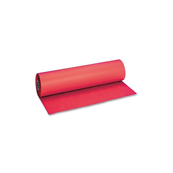 Decorol Flame Retardant Art Rolls, 40 lb Cover Weight, 36  x 1000 ft, Cherry Red Discount