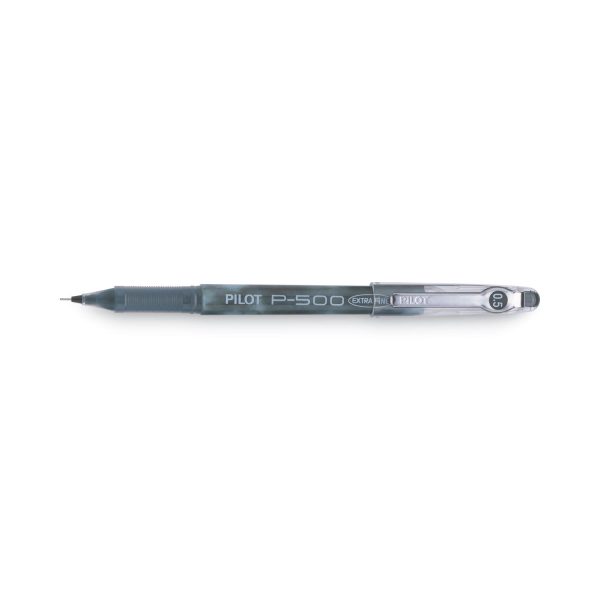 Precise P-500 Gel Pen, Stick, Extra-Fine 0.5 mm, Black Ink, Black Barrel, Dozen Discount - Image 3