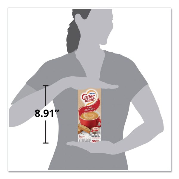 Liquid Coffee Creamer, Original, 0.38 oz Mini Cups, 50 Box For Cheap - Image 4