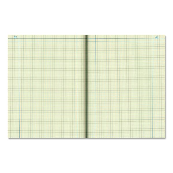 Computation Notebook, Quadrille Rule (4 sq in), Brown Cover, (75) 11.75 x 9.25 Sheets For Cheap - Image 3
