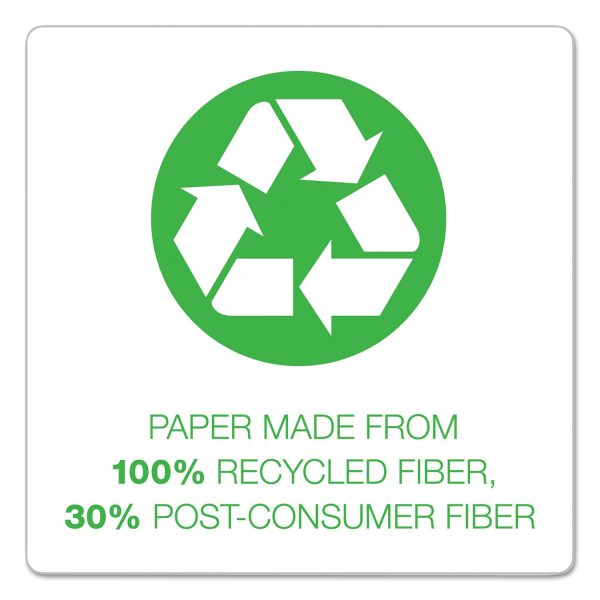 Earthwise by Pendaflex Recycled File Pockets, 3.5  Expansion, Letter Size, Red Fiber Discount - Image 2