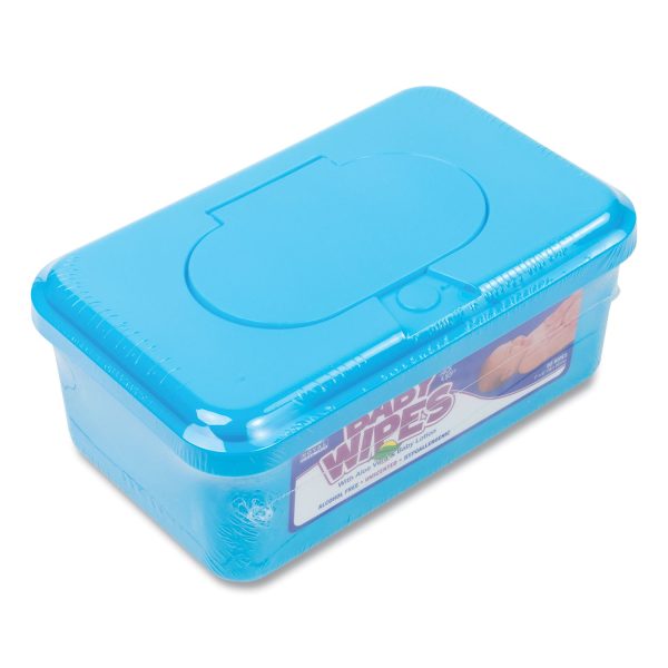 Baby Wipes Tub, Unscented, White, 80 Tub, 12 Tubs Carton Fashion - Image 3